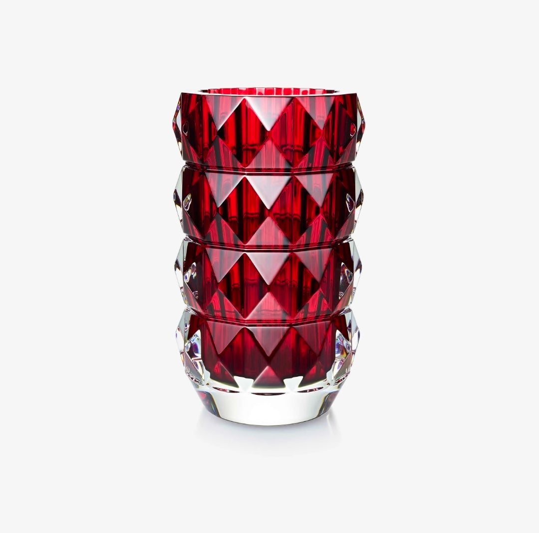 Baccarat - Louxor Round Vase S - Red