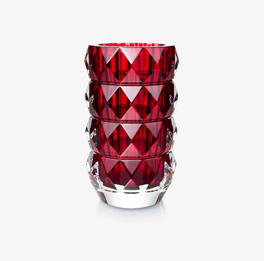 Baccarat - Louxor Round Vase S - Red