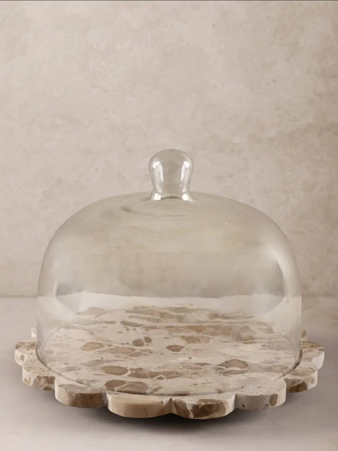 Viola Serving Board With Cloche [GAURI KOHLI]