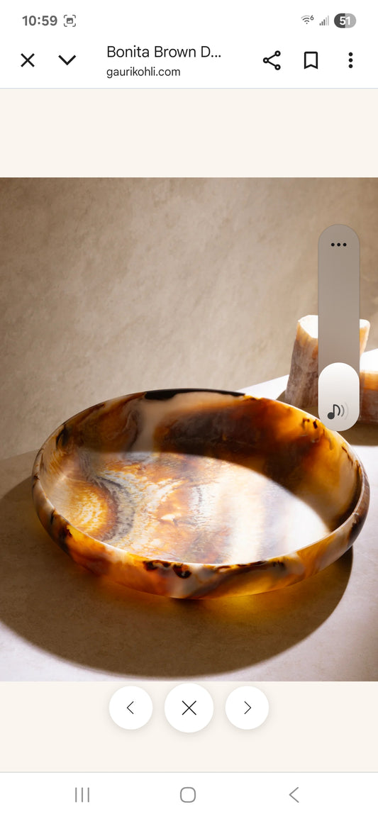 Bonita Decorative Bowl [GAURI KOHLI]
