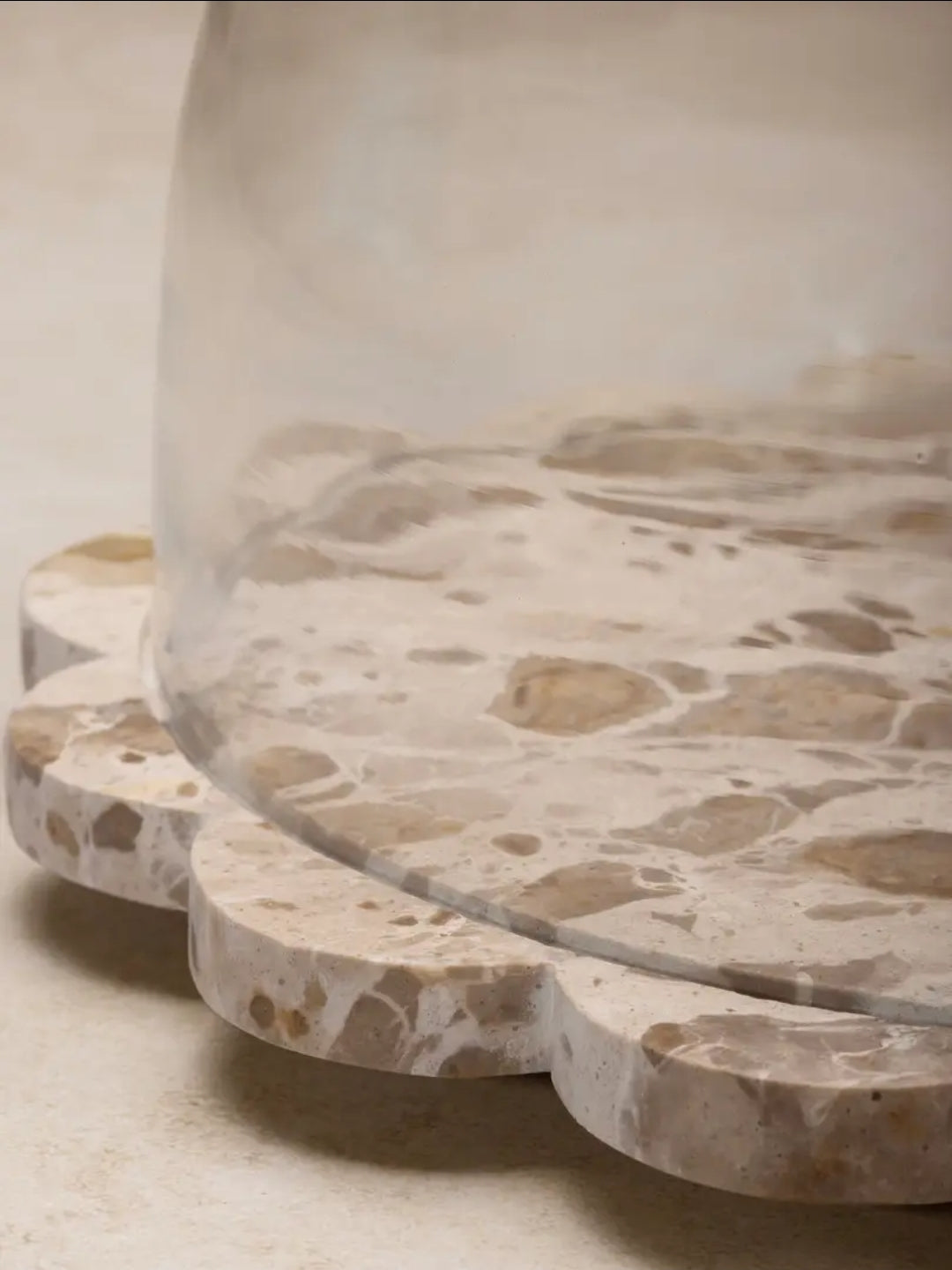 Viola Serving Board With Cloche [GAURI KOHLI]